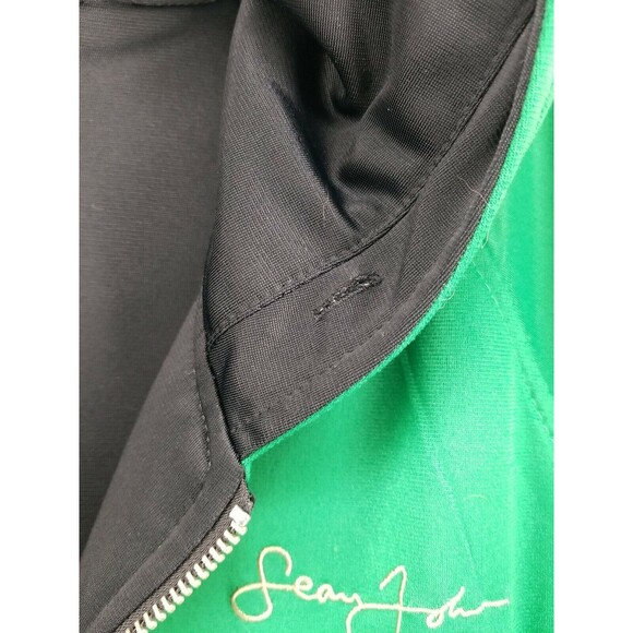 Sean John Men's Jacket Size 3XL  Reversible Hooded Zip Front Green Casual - Picture 11 of 11
